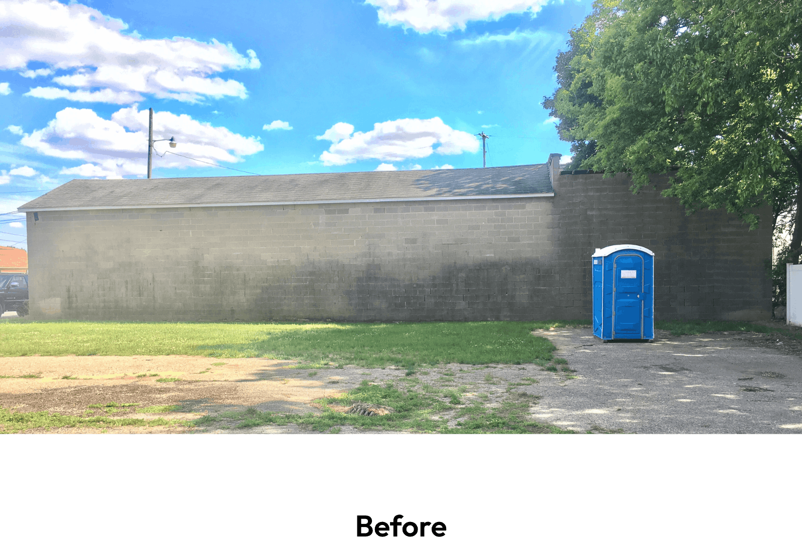 Blank wall