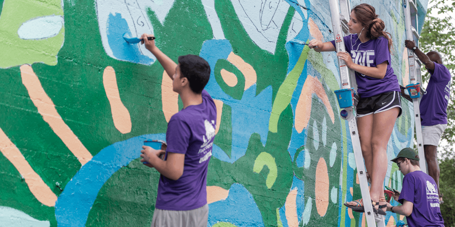 Community painting day two