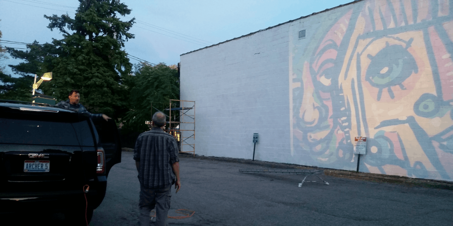First night of tracing