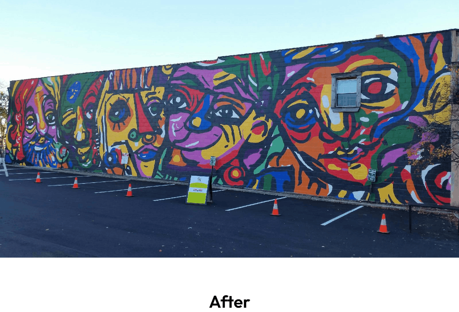Final Faces Mural
