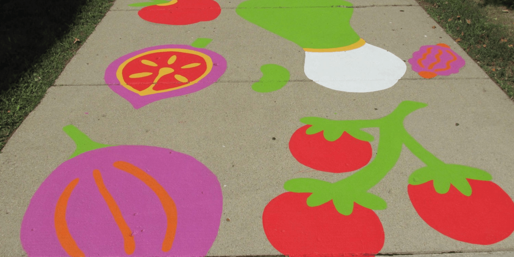 painted tomato and fig