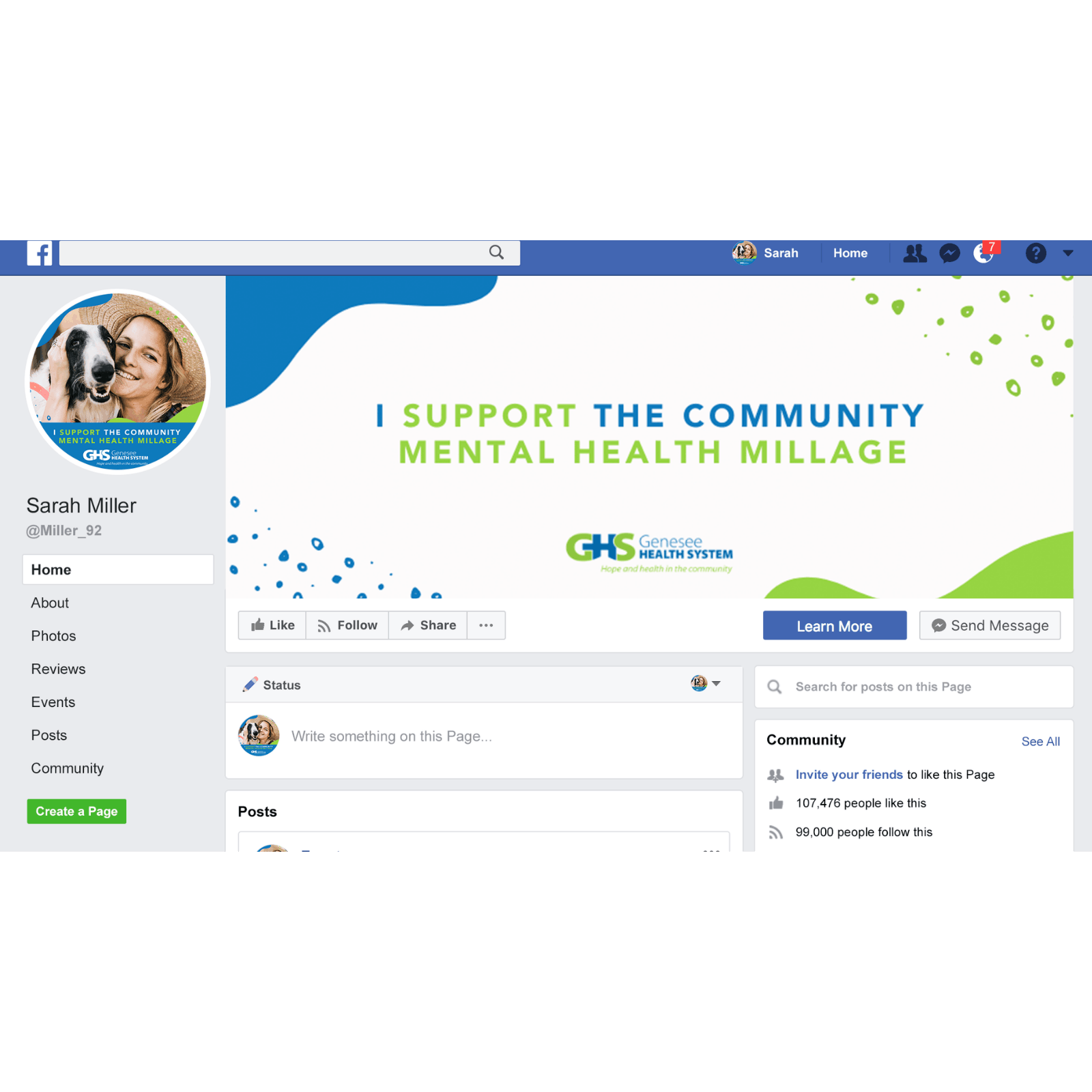 GHS Millage Facebook Support Graphics