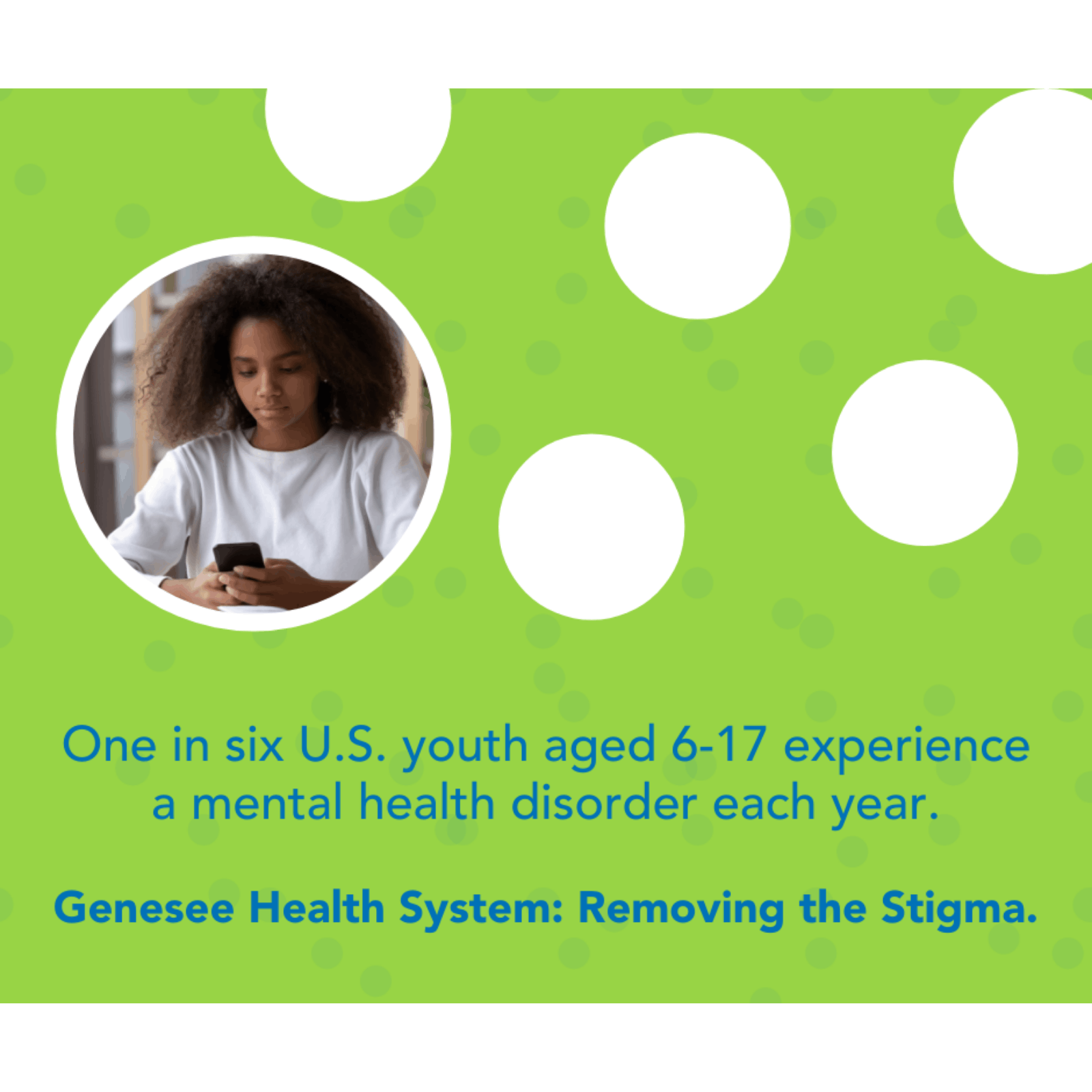 GHS Youth Mental Health Social Graphic