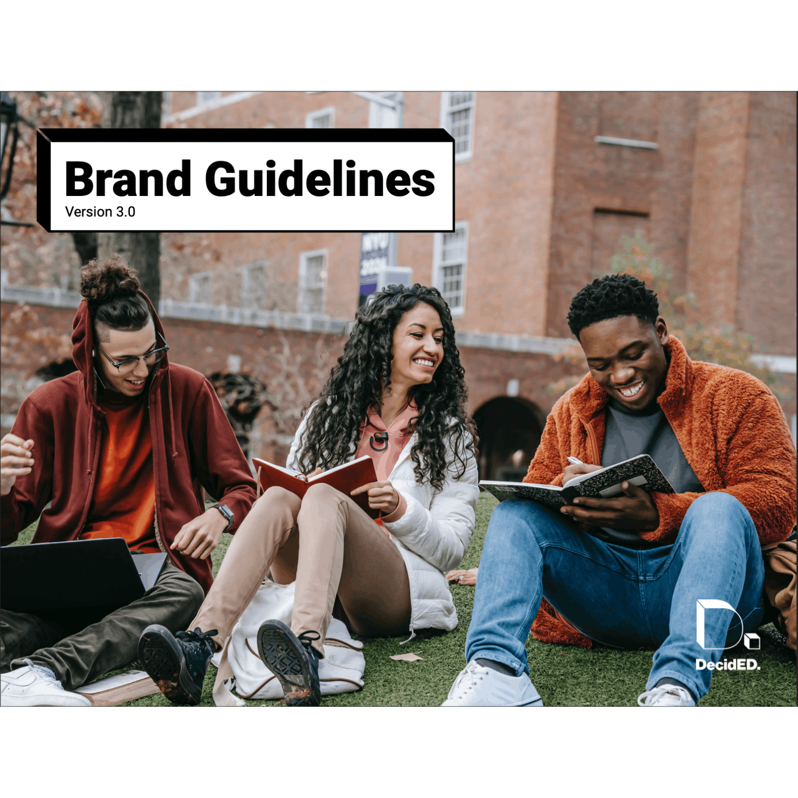DecidED Brand Guideline Cover