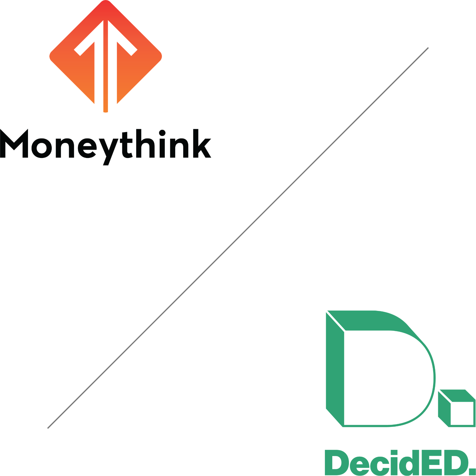 Moneythink and DecidED Logos