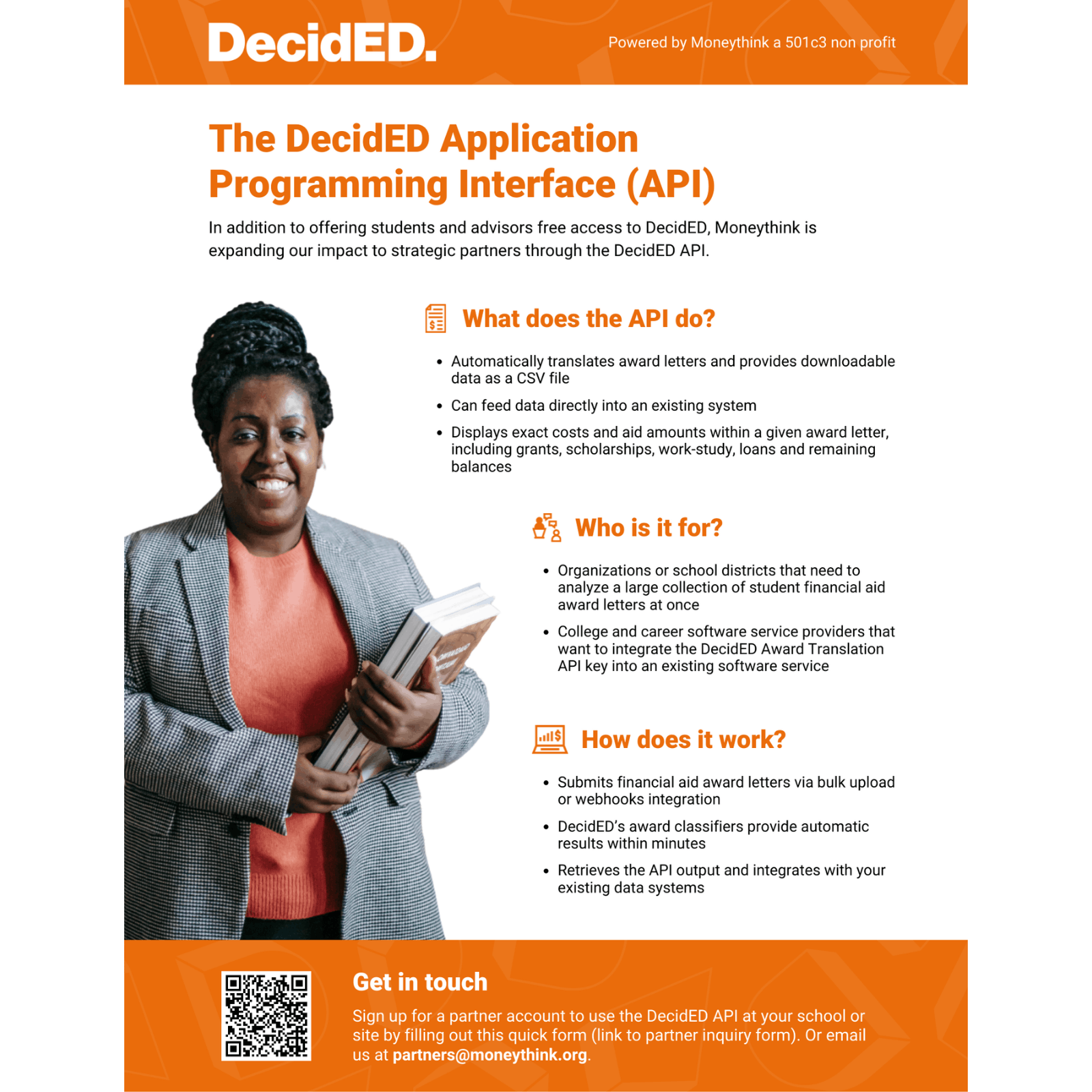 DecidED API Flyer