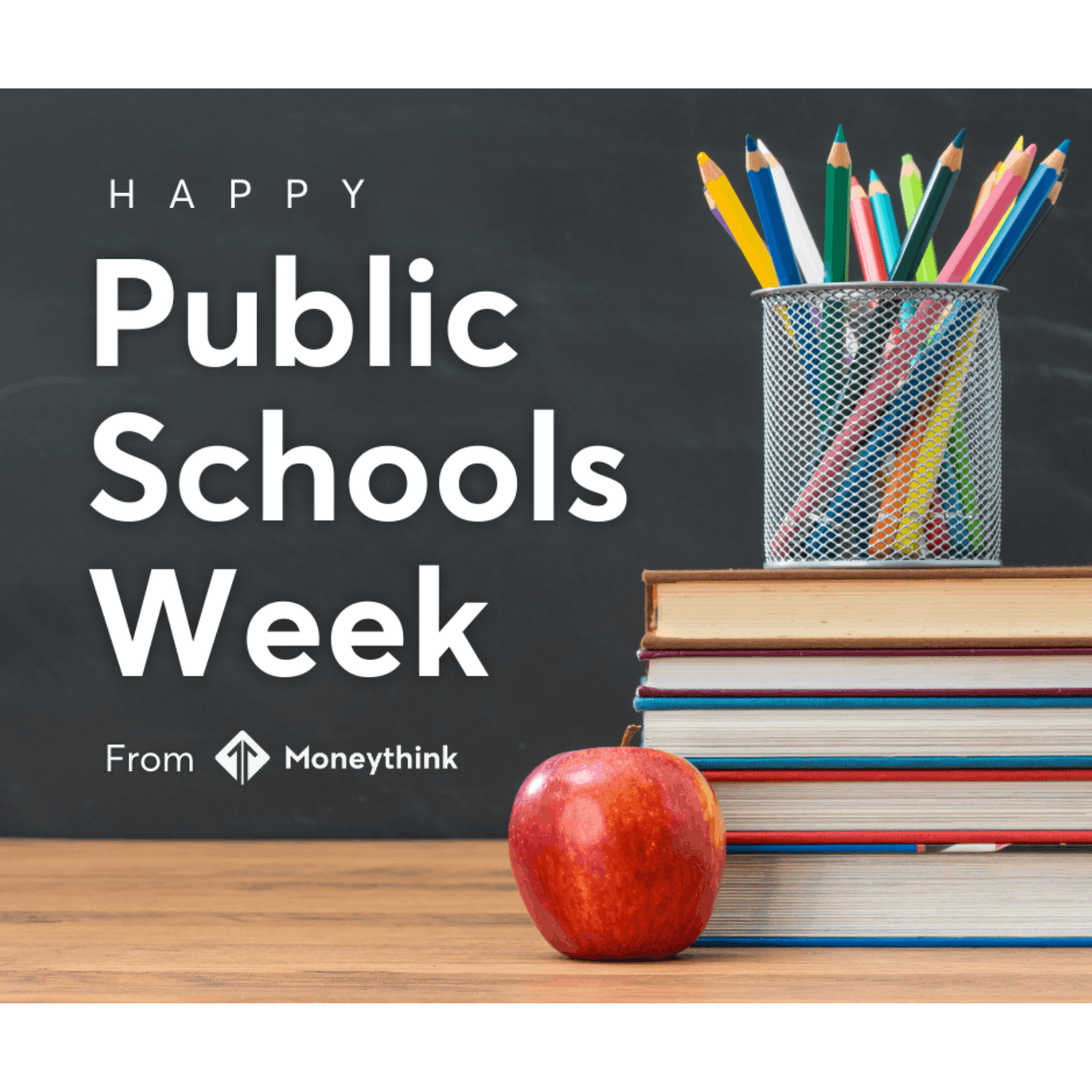 Public School Week Moneythink Social Graphic