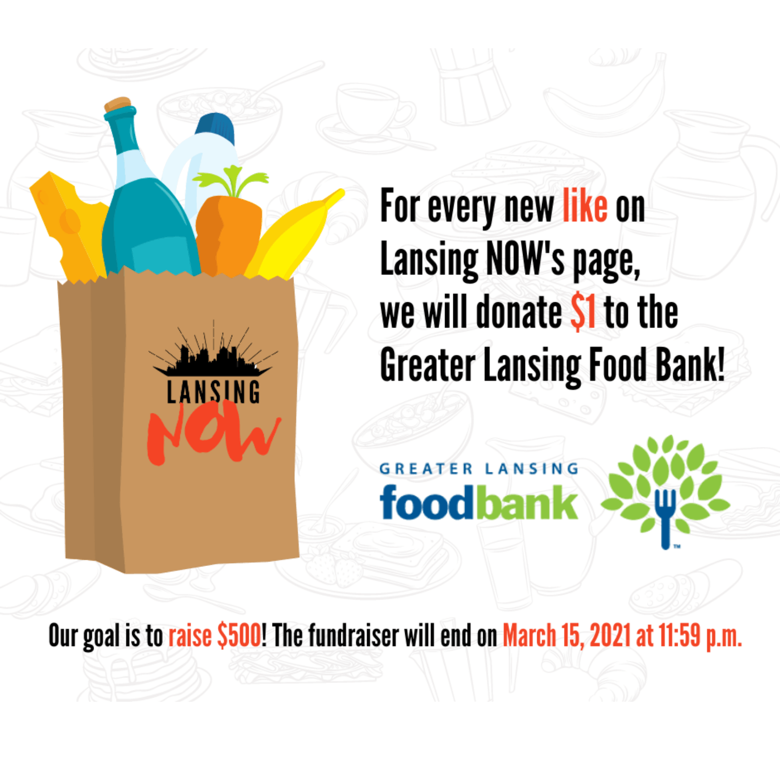Lansing Now Social Media Graphic